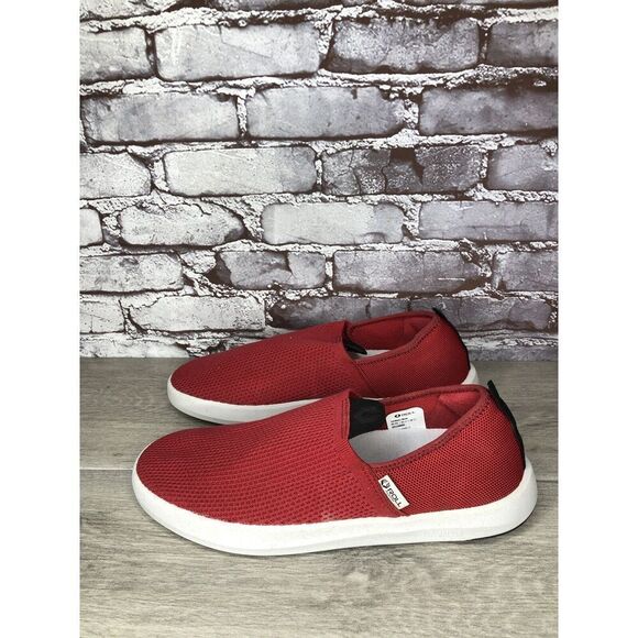 Roll Recovery Red Mesh Slip On Casual Comfort Loafer Shoes Men Sz 43EU/10M US main image 16